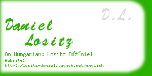 daniel lositz business card